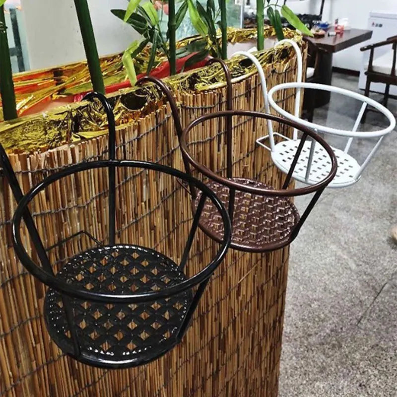 Suporte de flores pendurado