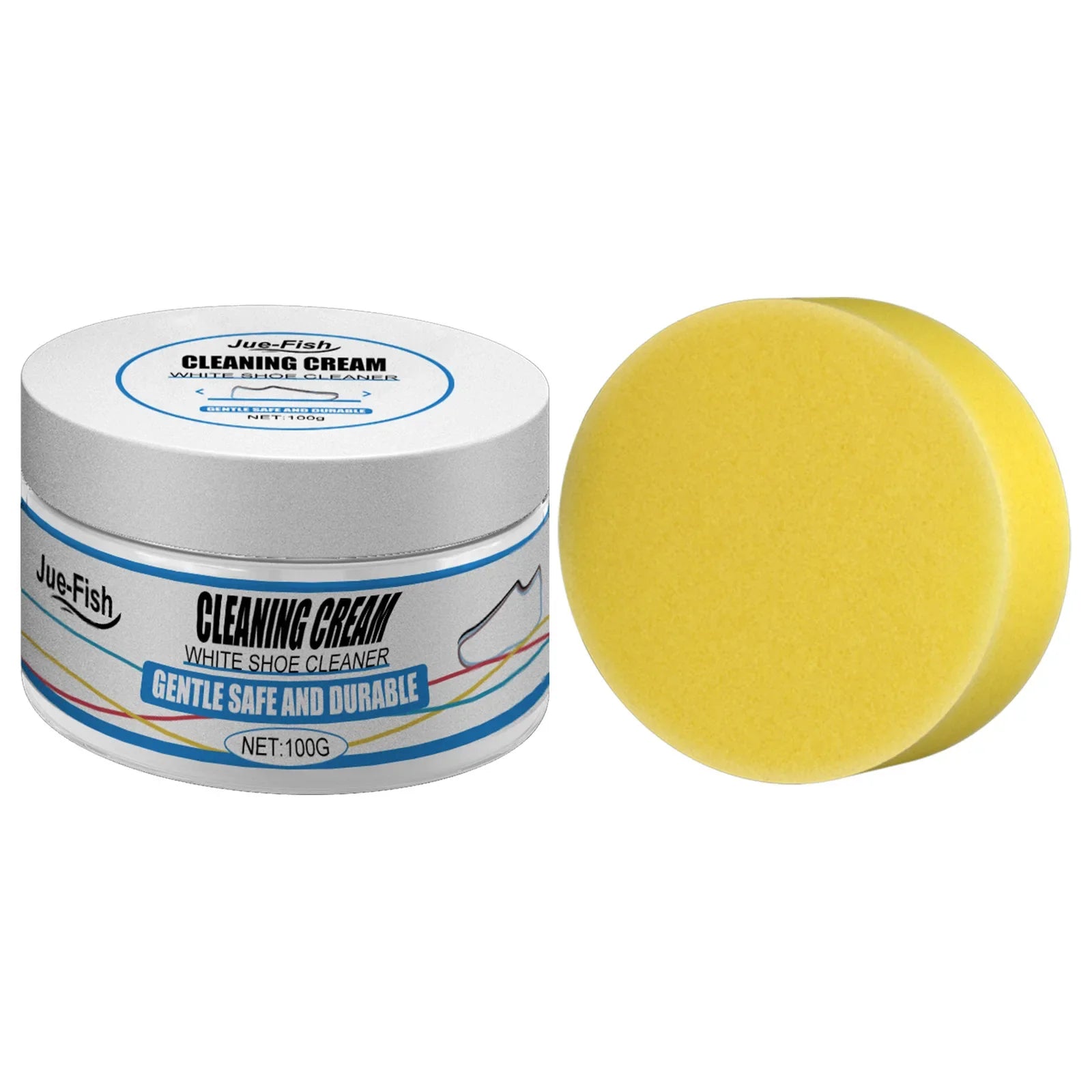 Creme de limpeza Cleaning Cream + Esponja de brinde (Estoque no Brasil + Frete Grátis)