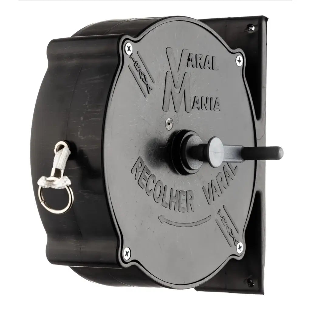 Varal retrátil 30 metros + 10 prendedores e buchas para instalação inclusas