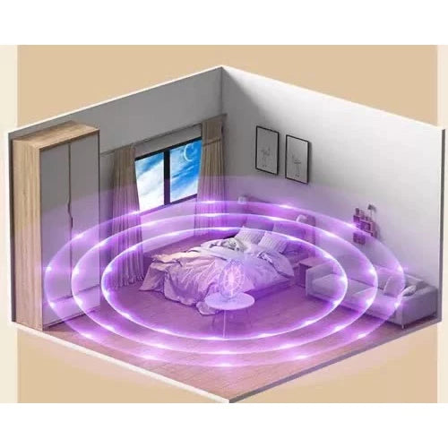 Raquete elétrica com luz UV - Envio nacional