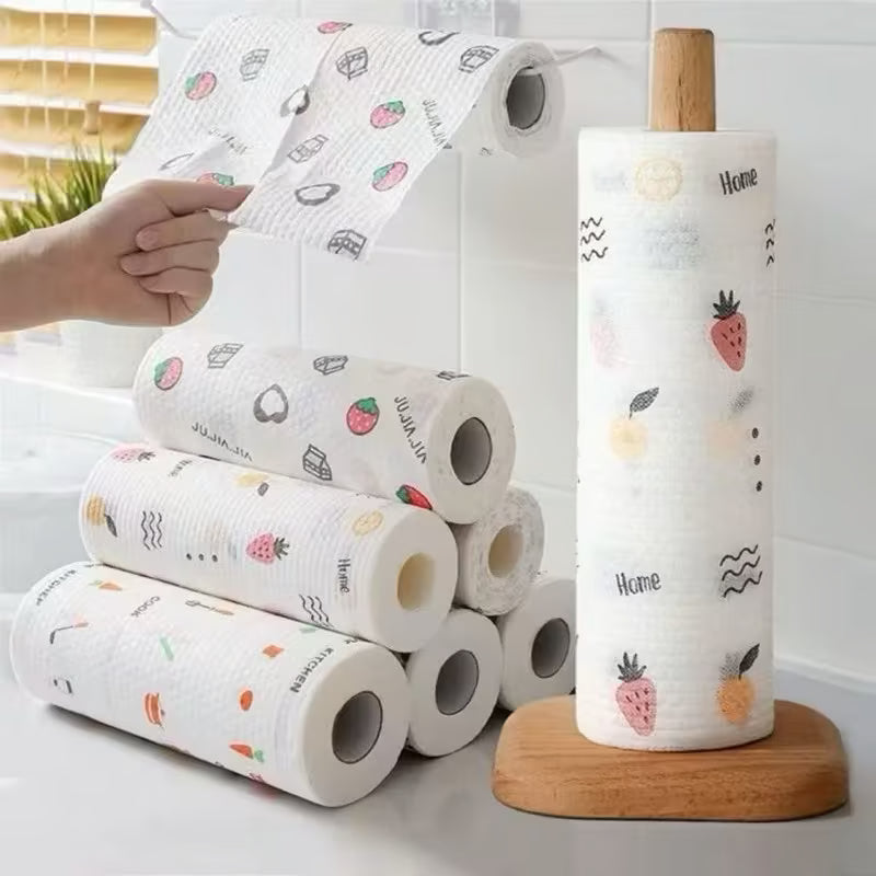 Rolo Reutilizável Panos de Limpeza -