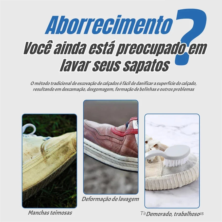 Creme de limpeza Cleaning Cream + Esponja de brinde (Estoque no Brasil + Frete Grátis)