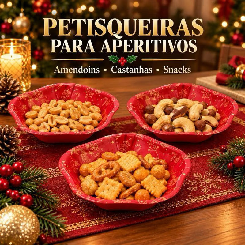 Kit Natalino Completo vermelho com nove peças — foto 4