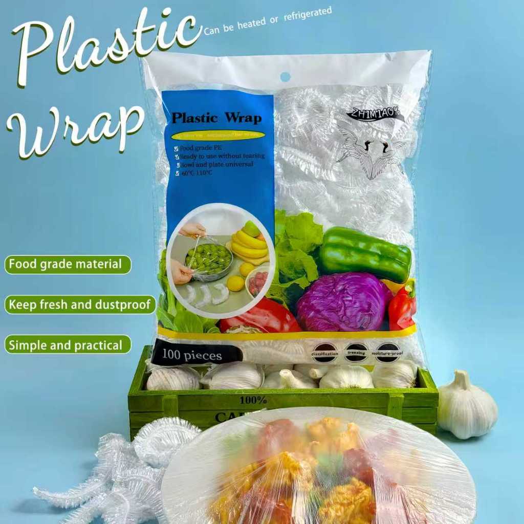 Kit de tampas plásticas descartáveis para alimentos - foto 2