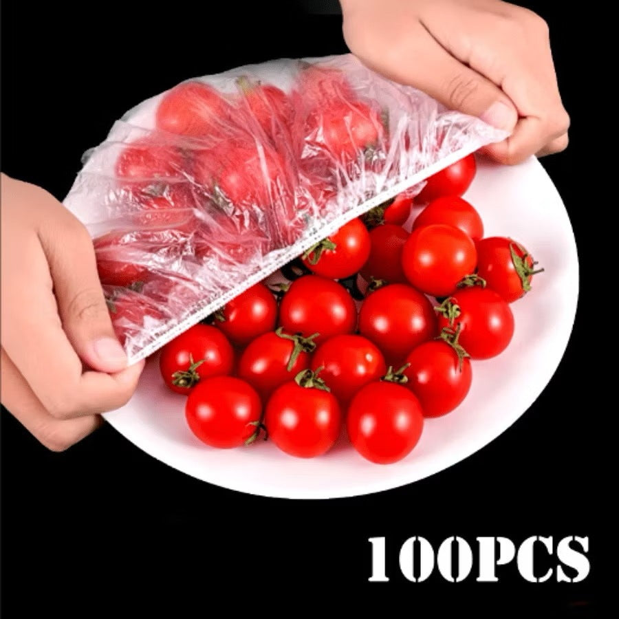 Kit de tampas plásticas descartáveis para alimentos - foto 3