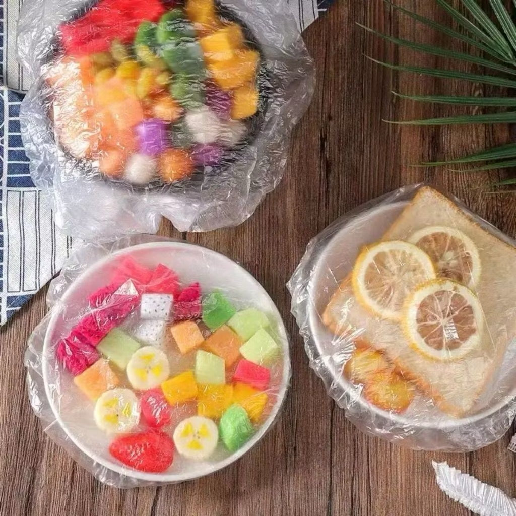 Kit de tampas plásticas descartáveis para alimentos - foto 6
