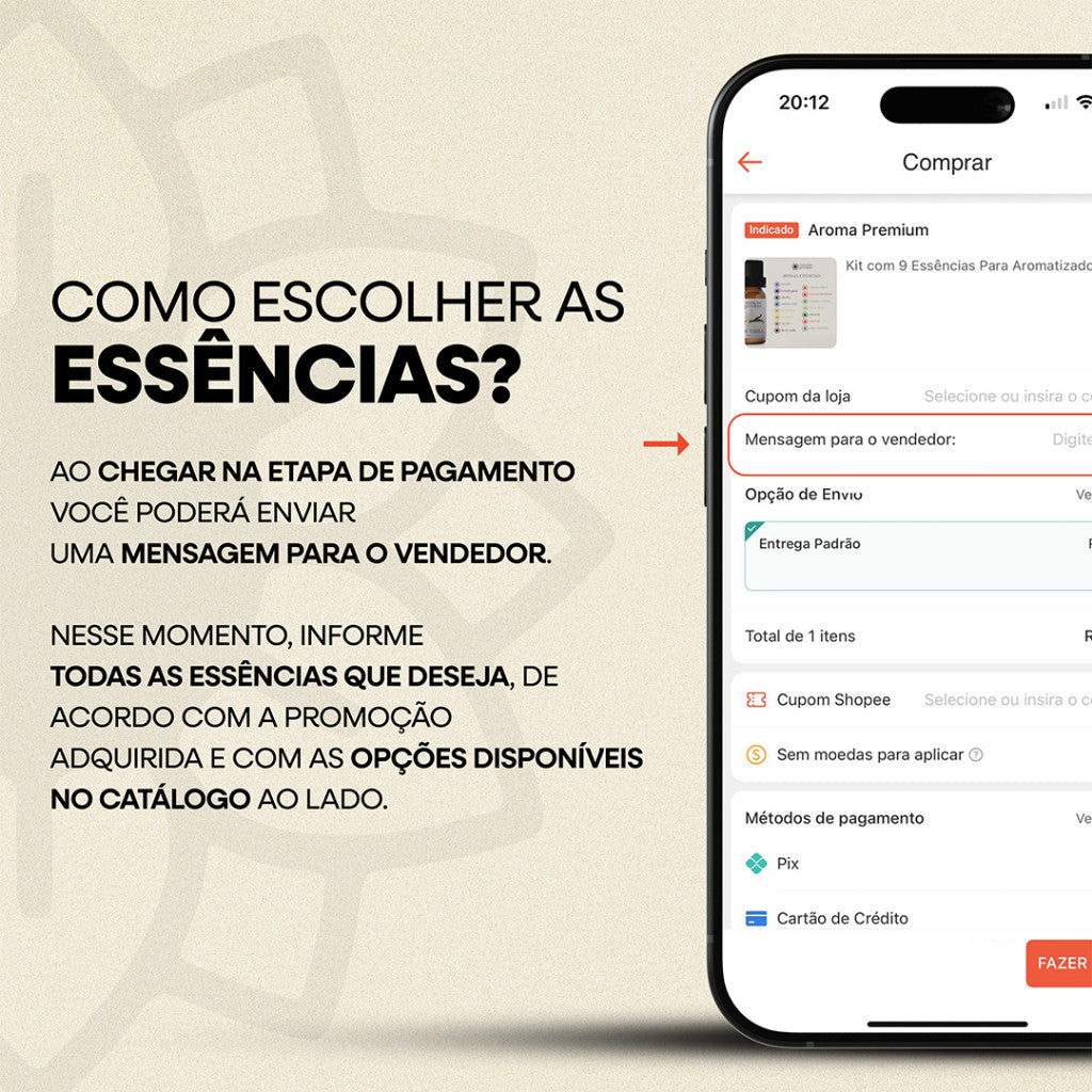 Kit mini umidificador Egg aromatizador