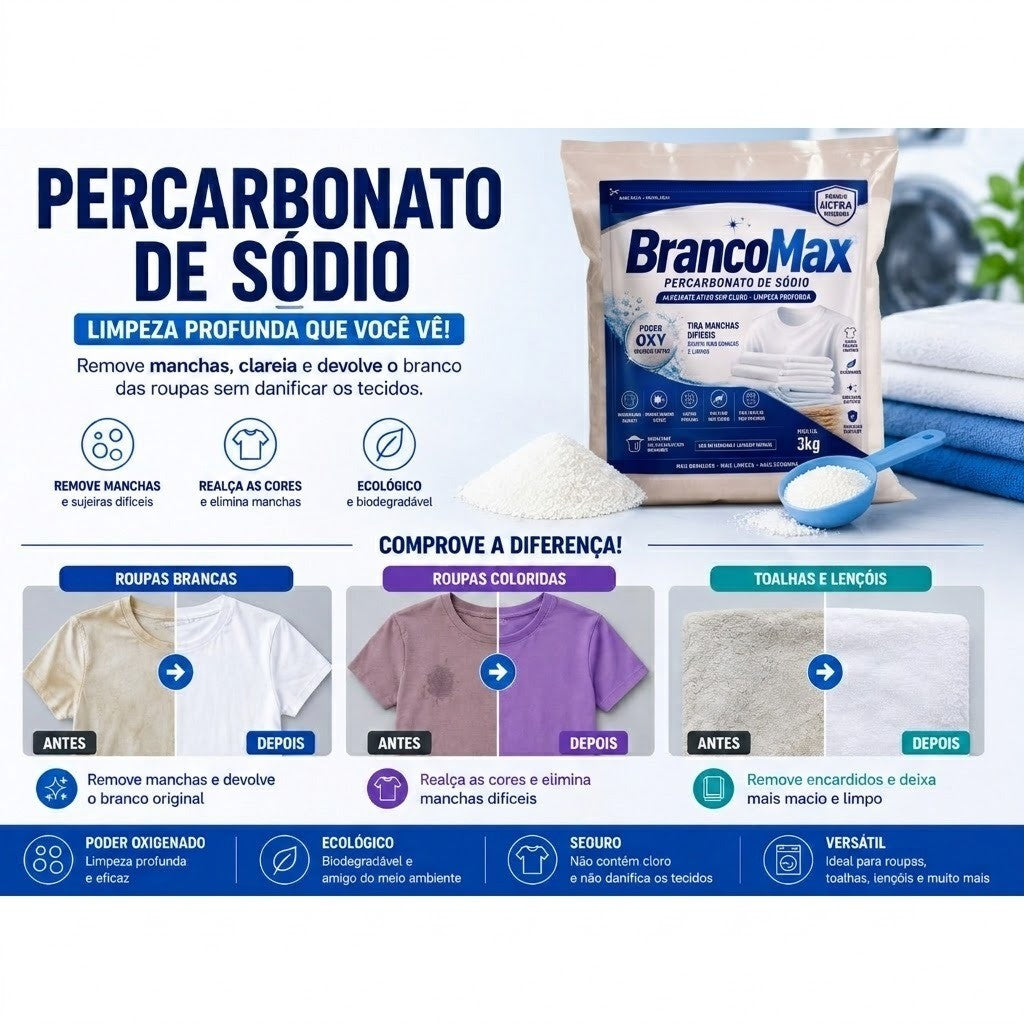 Percarbonato de Sódio BrancoMax - imagem 4