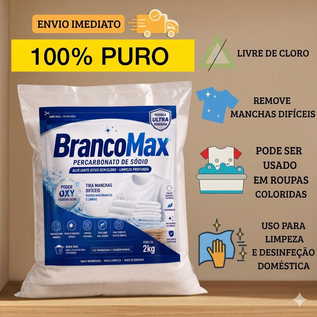 Percarbonato de Sódio BrancoMax - imagem 5