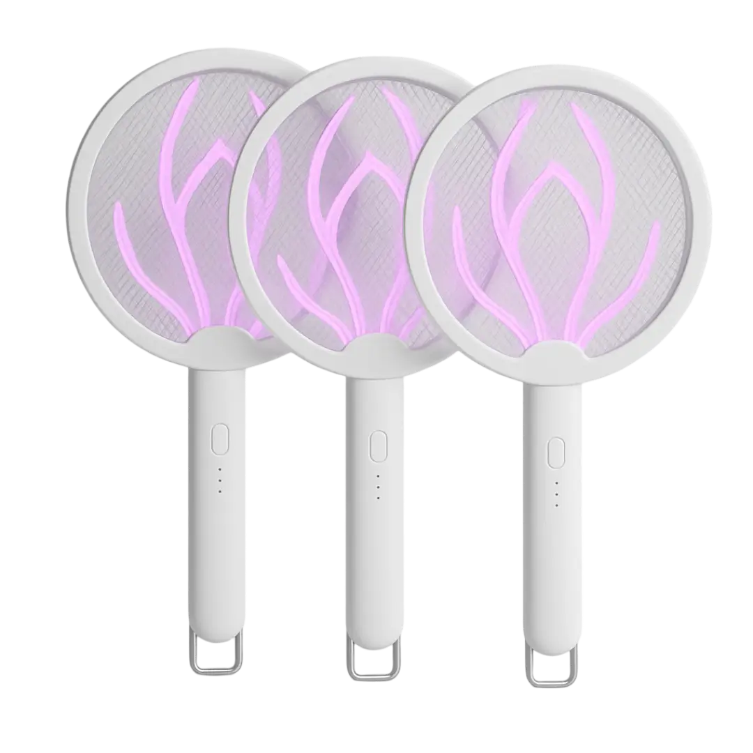 Raquete elétrica com luz UV - Envio nacional - lp